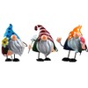 HlpiAMok Yasirona BWG Wobble Head Metal Novelty Garden Gonk Gnome