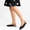 MUSSHOE Slingback Flats for Women Pointed Toe Flats for Women