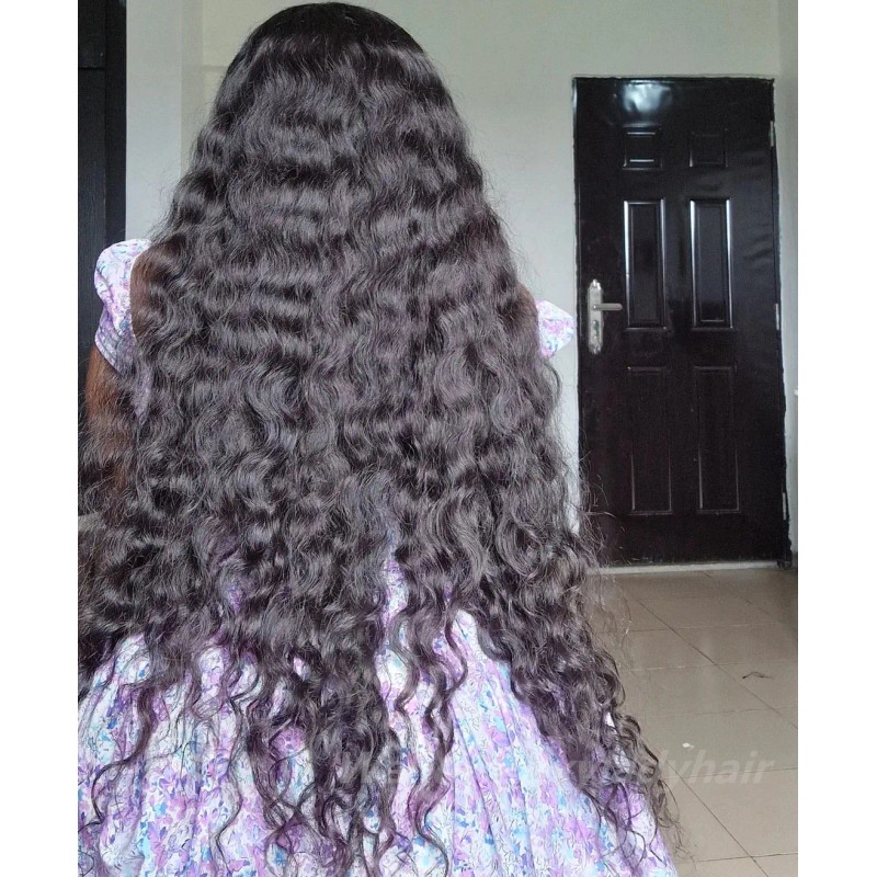 Lace Front Wigs Burmese Curly Cuticle Aligned Raw Pixie Curly