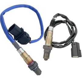 Generic 2PCS 234-5113 234-4575 Oxygen O2 Sensor Compatible with 2012-2014 Ford Focus Fusion 2015 Lincoln MKC Upstream & Downstream Oxygen Sensor Set