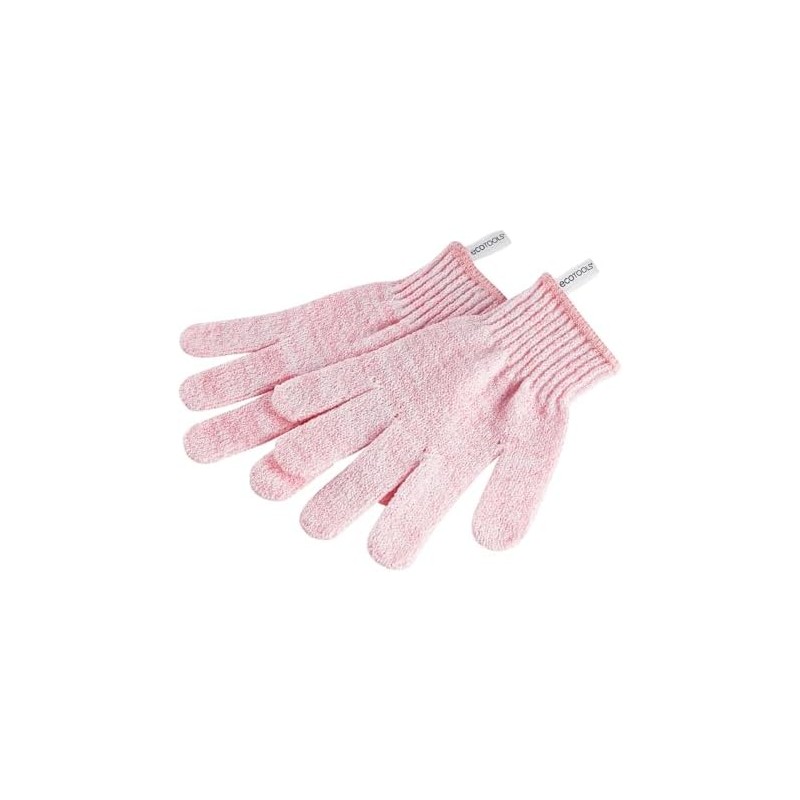 Ecotools Exfoliating Gloves, Rosa