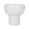 Gisela Graham White Face Decorative Bowl Vase, one size