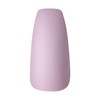 KISS Gel Fantasy Glue-On Nails Lavender Glitter Long Length Coffin