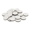 72Pcs Sublimation Keychain Blanks Bulk Set Double Sided Round DIY