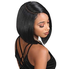 Zury Sis Synthetic Sassy 6" Deep Half Moon Part Wig - H MAX (3T SUNRISE)