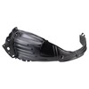 TRQ TRQ Front Left Inner Fender Liner Black Drivers Side