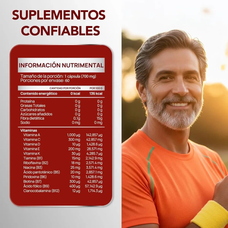 Complejo B Completo Vitalizate Vitamina B12 60 Cápsulas