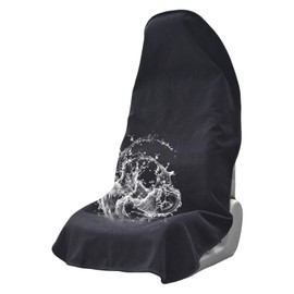 VOPHIA car seat Covers Waterproof & Non-Slip Car Seat Cover Protector - Universal Fit for All Cars,Gym & Beach Use,car seat Towels for Sweat,Pet-Friendly Protector (Black)