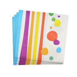 PARTY TIME DC1384F Napkins Fresh (Pack of 20) FSC-Certified, Multi-Coloured