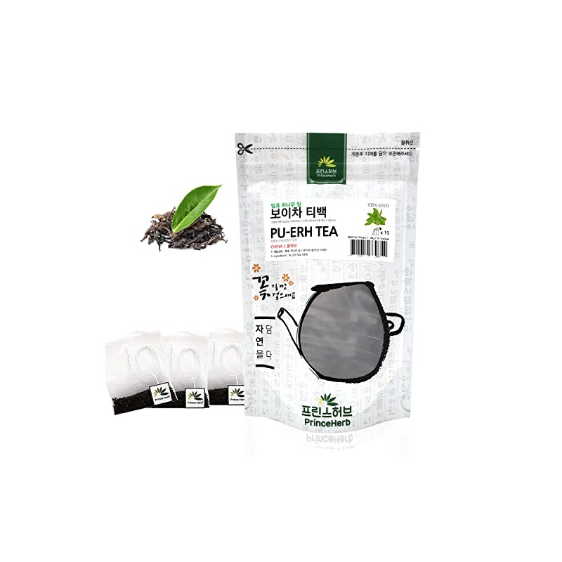 [Medicinal Herb Tea] 100% Pu Erh Tea/Pu-erh Tea 보이차 티백