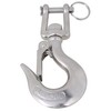 logyues Swivel Hanging Hook 350KG Swivel Hoist Hook Safety Latch