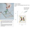 Glass Frame for Pressed Flowers, Leaf and Artwork - Hanging