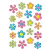 Trend Flower Power Large Sparkle Stickers, Classroom Incentives, 40 Count