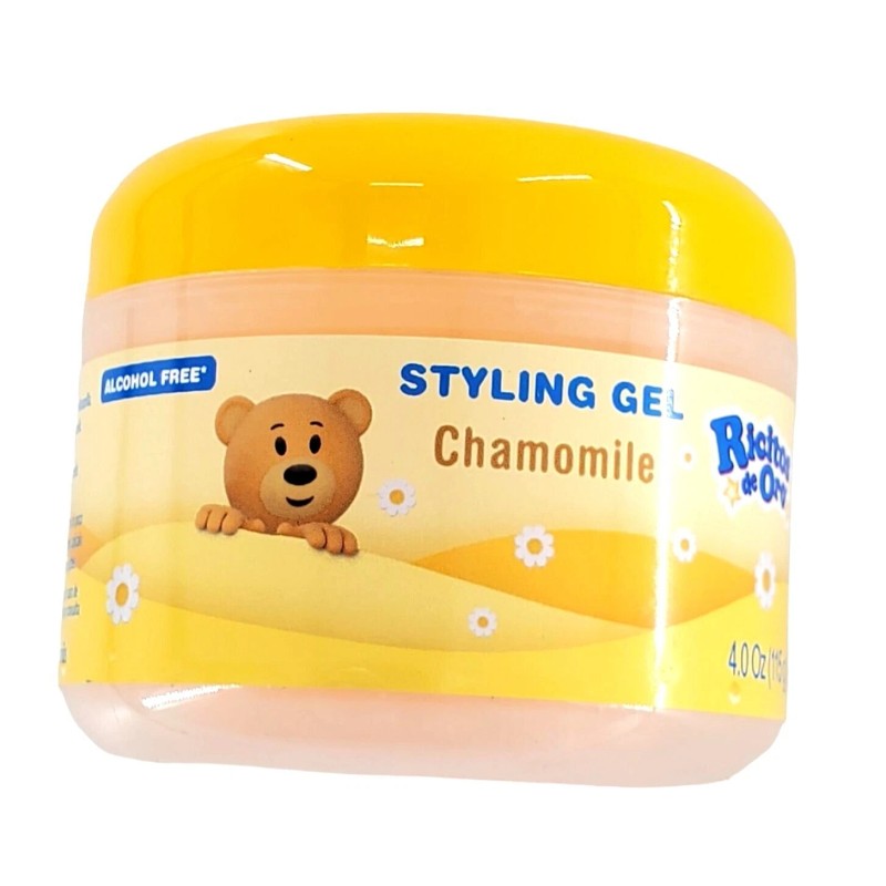 Ricitos de Oro Goldilocks Alcohol-Free Chamomile Extract Styling Hair Gel