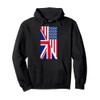 Union Jack Flag of UK Pullover Hoodie