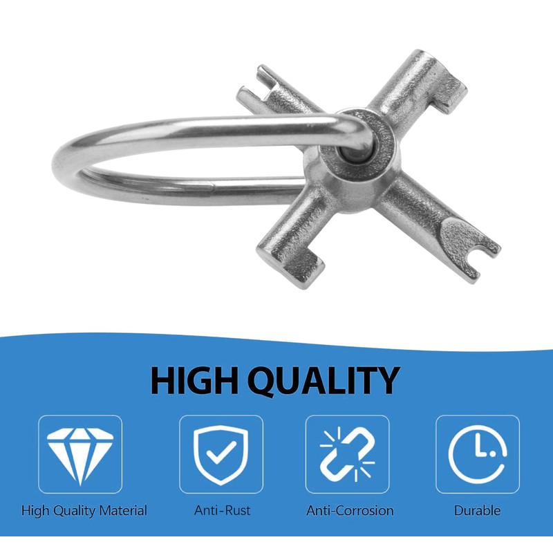 HVAC Tools, Locking Cap Key for 410A and R22 Refrigerants,