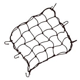 Lecute Red Malla para Motocicleta Bicicleta Automovil Moto Bici Portatil Equipaje Casco Elastica Cargo Carga Canastilla