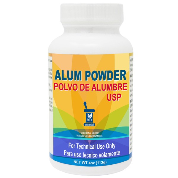 Alumbre en Polvo Alum Powder 4 oz