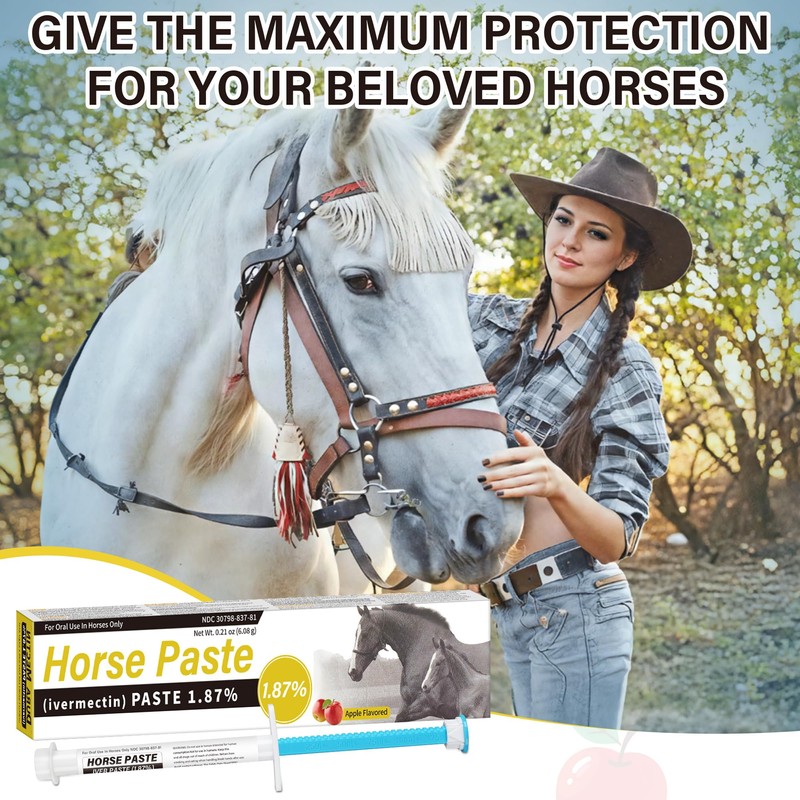 6 Pack Equine Paste 1.87% – 6.08g Each Apple Flavored