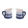 Bico Blue Talavera Ceramic Sugar and Creamer Set, Sugar Bowl