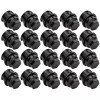 Geartronics 20x Black Wheel Nut Cover 9593028 fits GM Buick