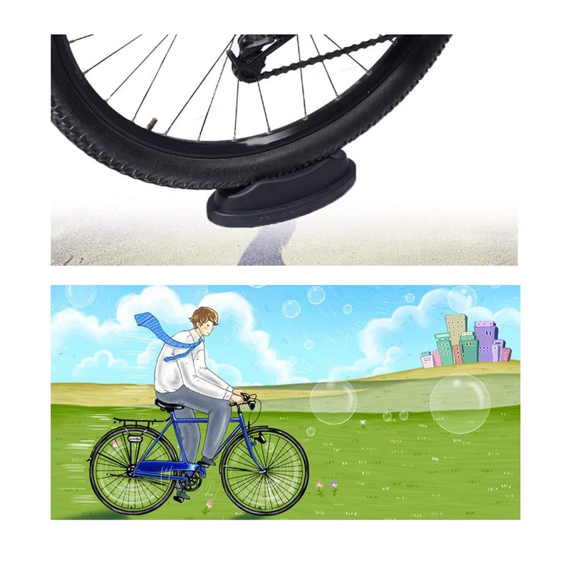 Bike Front Wheel Riser Block Stand Stabilize Support for Indoor