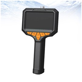 Kngiybo New 4.3 Inch IPS Screen 1080P High-Definition Industrial Endoscope 100 Meter Automotive Pipeline Handheld Camera, 2600mAh, 2.9cm Short Lens, 4.3 Inch HD, Gift(Size:1 Meter Hard Wire)