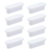 T Tulead Rubber Sink Overflow Cap White Sink Overflow Hole