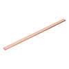 sourcing map Copper Flat Bar, 0.12" Thickness x 0.39" Width