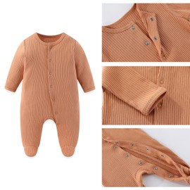 falianni Baby Boy Girl Layette Set 18 Piece Infant Essentials Must Haves Clothes 0-12 Month Rompers+Bodysuits+Hats+Socks