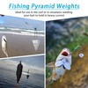 Pyramid Sinkers Fishing Weights Surf Fishing Weights Sinkers Ocean Saltwater