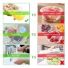 SANBREVE Tapas Reutilizables Herméticas De Silicona Flexible 12 Pzas