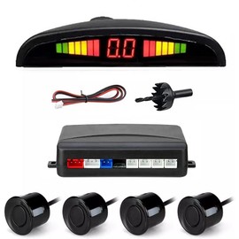 TK-SERVICE Back Sensor, Parking Sensor, Alarm & Monitor, 12 V, Black, White, Silver, 3 Colors Available, 16 Months Warranty