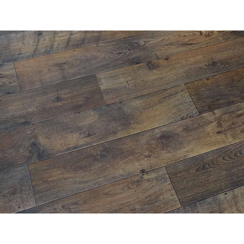 PVC floor covering, vinyl flooring in rough country house look,