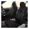 Anseom Sitzschoner für Autositze, 2 Stück Universal Autositzschoner Vordersitzbezüge Schutzbezug