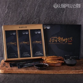 Seoul Pharmacist Credit Union Premium Red Ginseng Extract Cheonmyeong Stick Plus 10ml 30 packs / 서울약사신협  프리미엄 홍삼정 천명 스틱 플러스 10ml 30포