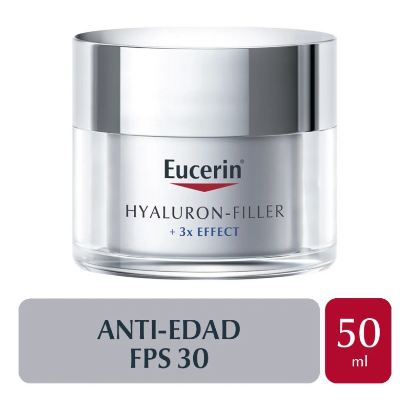 Crema Facial de día Eucerin Hyaluron filler Antiarrugas 50ml Fps30