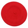 Umeepar Wool French Beret Hat Solid Color Winter Hat for