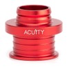 ACUiTY Instruments Satin Red Aluminum Shift Boot Collar for Poco