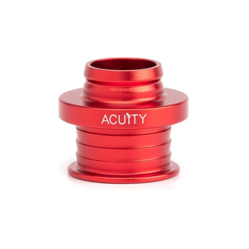 ACUiTY Instruments Satin Red Aluminum Shift Boot Collar for Poco