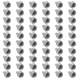Fanbalunke Coax Cap Cover 60 Pcs 75 Ohm Terminator F Type Coaxial Terminator Caps for Ports on Splitter, AMP, Coaxial Cable, TV Antenna, Wall Plates, Booster