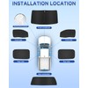 6PCS Window Shades for Ford F150 4-Door (2015-2025) Accessories –