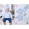 King Cole 5331 Knitting Pattern. Sweaters, Gilet & Hat in