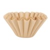 50Pcs Coffee Filter Papers, Brown Cup Basket Coffee Filter Papers,
