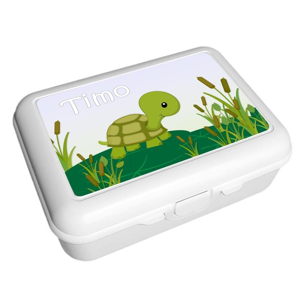 CreaDesign, Children's Lunch Box, Lunch Box, White with Compartments, Ideal