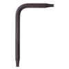 BONDHUS Torx® L-Wrench Short T6 [Short Hand: 0.7 inch (19 mm), Long: 1.2 inches (31 mm), Black Dyed TLS6 No.31706