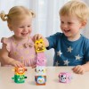 Bloques Apilables Coloridos Montessori Para Bebés 0-2a