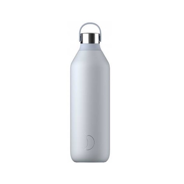 Chilly's Series 2 Frost Blue Bottle, 1L