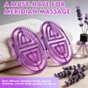 Meridian Massage Brush, Body Massage Brush, Pack of 2