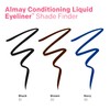 Almay Conditioning Liquid Eyeliner, Longwearing, Waterproof, Hydrating, Stocking Stuffer for